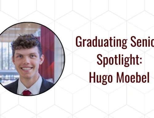 Graduating Senior Spotlight: Hugo Moebel