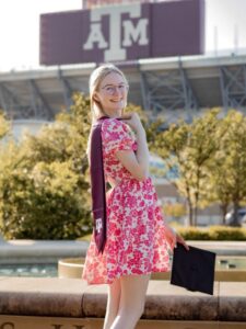 madison metcalf outside kyle field