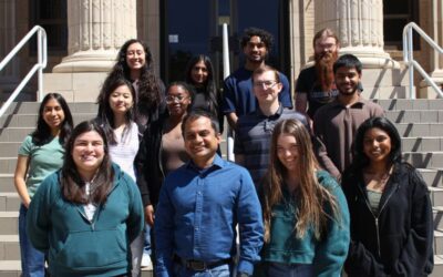 Chakraborty lab members standing outside